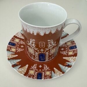Harry Winston Holiday China Cup and Saucer